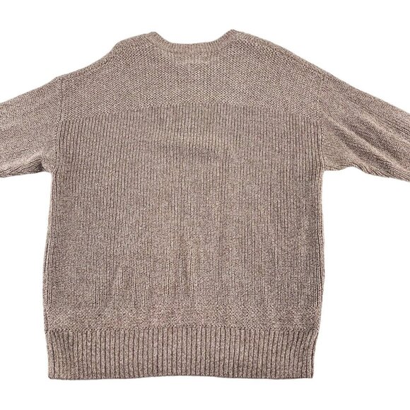 RedHead Mens Beige Henley Sweater Size Large 80% Cotton 20% Polyester - Picture 5 of 6